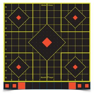 SHOOT•N•C SIGHT-IN TARGET - 12", 100 TARGETS, 1,700 PASTERS