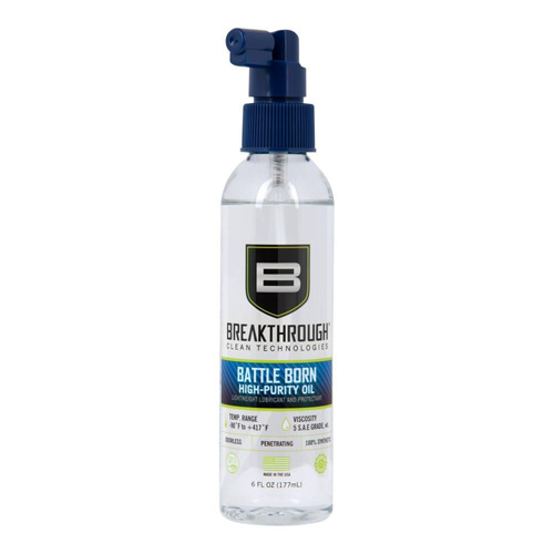 BATTLE BORN HIGH-PURITY OIL - 6 OZ BOTTLE, CLEAR