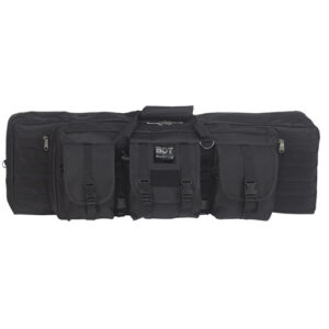 TACTICAL DOUBLE RIFLE BAG - BLACK, 13”H X 43”W X 4”D