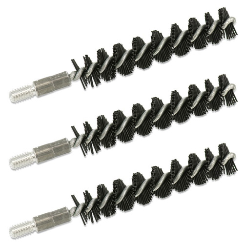 3/PK NYLON RIFLE BRUSH .375 CAL