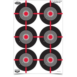 Birchwood Casey Dirty Bird 12"x18" Splatter Target Multiple Bull's Eye 100/ct