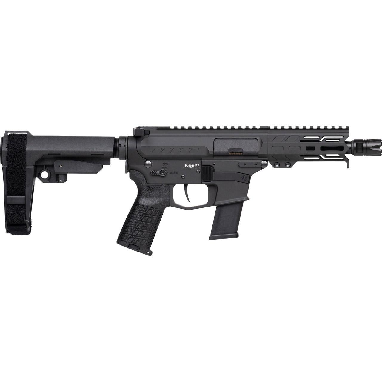 CMMG Banshee Fixed Ejector MkG Pistol .45 Auto 13rd Magazine 5'' Barrel Armor Black w/Brace