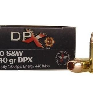 COR-BON Handgun Ammunition .40 S&W 140 gr DPX 1200 fps 20/ct