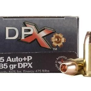 COR-BON Handgun Ammunition .45 ACP 185 gr DPX 1075 fps 20/ct