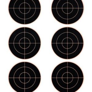 Champion VisiShot Targets 3" Bull's Eye Targets - 8.5" X 11" 10/Pack