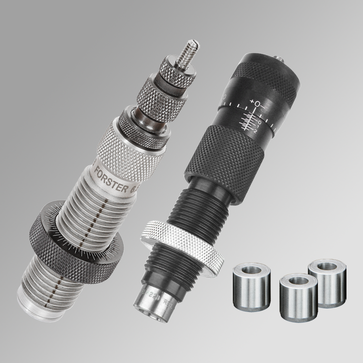 Forster Bushing Full Length Sizing Die Bench Rest Ultra Micrometer Seater Die 3 bushings (264 266 268) 6 Dasher