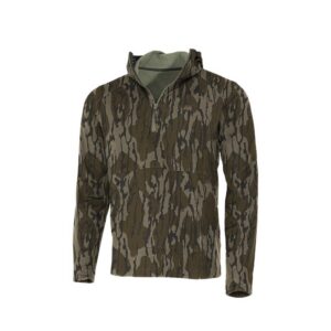 Muddy DV8 Quest Midweight Quarter Zip Hoodie Mossy Oak Bottomland S