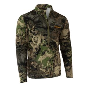 Muddy TR Lightweight Quarter Zip Long Sleeve Shirt Veil Canyon Hybrid L