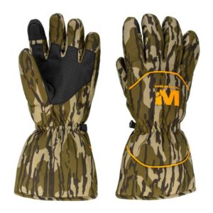 Muddy Waterproof Insulated Gloves Mossy Oak Bottomland M