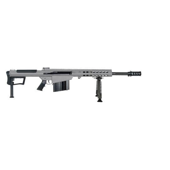 Barrett M107A1 Rife 50 BMG 10rd(1) Magazine 20" Fluted Barrel Grey Cerakote