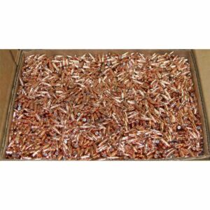 Hornady Traditional / FMJ Rifle Bullets .22 cal .224" 55 gr FMJ-BT With Cannelure (W/C) - 1000/ct