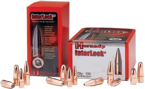 Hornady InterLock Bullets .30 cal .308" 170 gr FP 100/ct