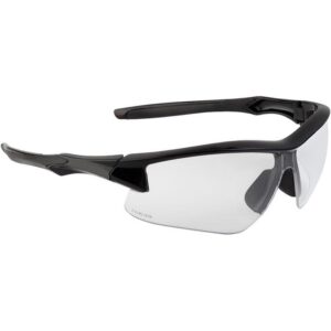 Howard Leight UVEX Acadia Shooting Glasses Black with Clear Lens