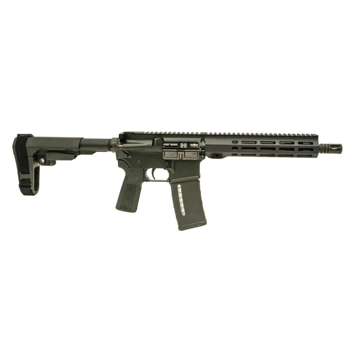 IWI ZION Z-15 Pistol 5.56mm 30rd Magazine(1) 10.5" Threaded Barrel 9.5" M-LOK Handguard SBA3 Brace