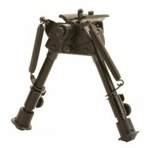 TacShield Heavy Duty Bi-pod Pivot Adjustable 6"-9" Matte Black