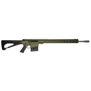 GLFA  AR Long Action Rifle 6.5 PRC 5rd Magazine 24" Barrel M-LOK Handguard OD Green Cerakote