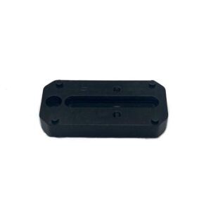 Jebs Low Profile Red Dot Mount for Trijicon RMR- Holosun H5407/H5507C/H5508T Black