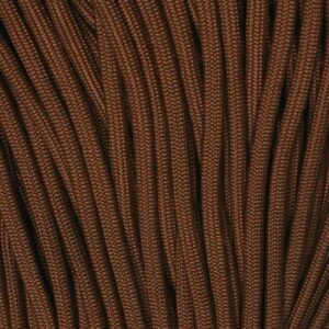 Mero 550 Paracord - 100' 550 lb Brown Chocolate