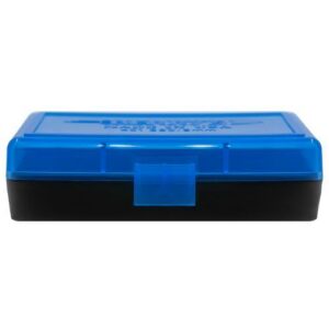 Berry's Ammo Box #401 - .380 cal/9mm 50/rd Blue/Black