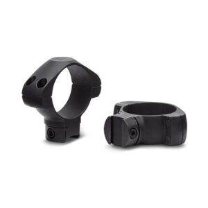 Konus 2-Piece Steel Riflescope Rings for Airguns & .22 Rails 1" High Black