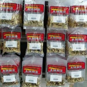 Lightning Ammo Reman. Cleaned & Polished Brass .38 Spl 100/ct
