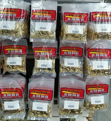 Lightning Ammo Reman. Cleaned & Polished Brass .38 Spl 100/ct