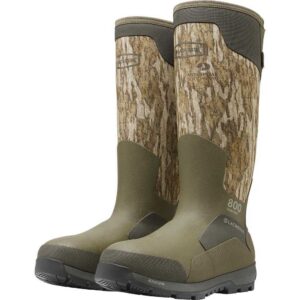 LaCrosse Alphaburly Aero 17" Mens Hunting Boots 800G Mossy Oak Bottomland 8