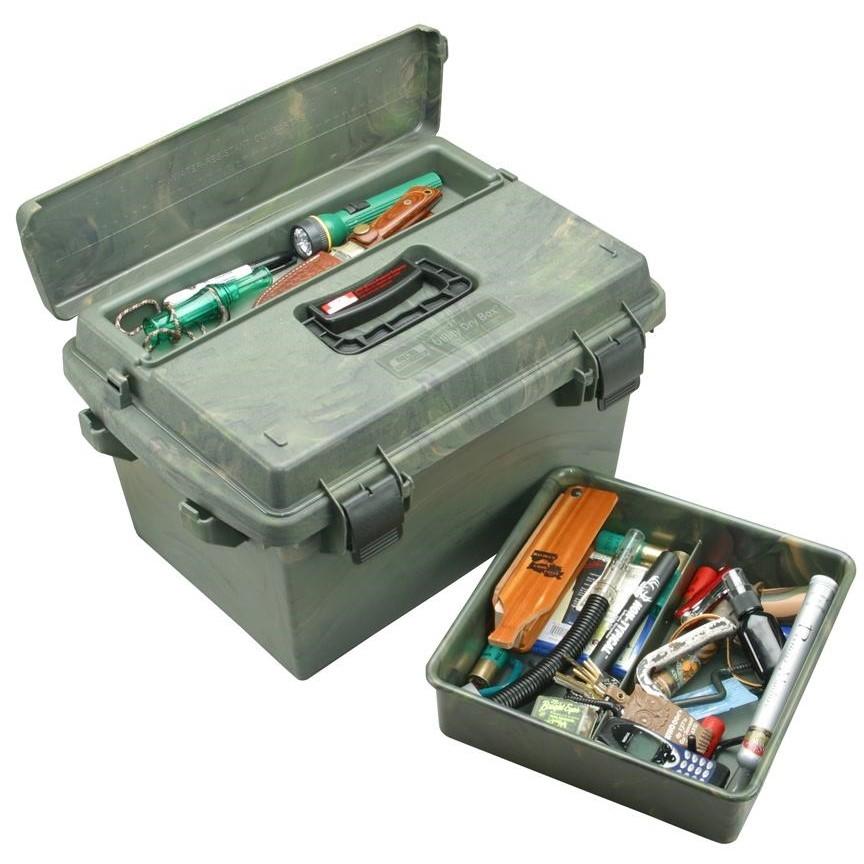 MTM 18.5" x 13" x 10" Sportsmen's Plus Utility Dry Box Wild Camo