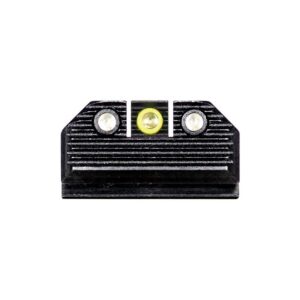 Night Fision Optics Ready Stealth Night Sight Set Yellow Front Black Back for Springfield Hellcat