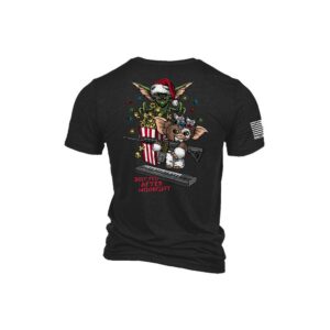 Nine Line Belt Fed Triblend Short Sleeve Shirt Black L