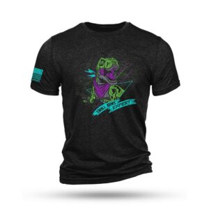 Nine Line T-Rex Short Sleeve Shirt Black Triblend XL