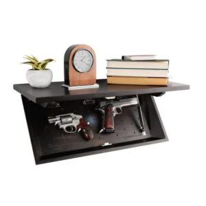 Lockdown In PlainSight Shelf -Walnut