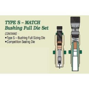 Redding Type S Match Bushing Full Die Set 6.5mm GAP 4S