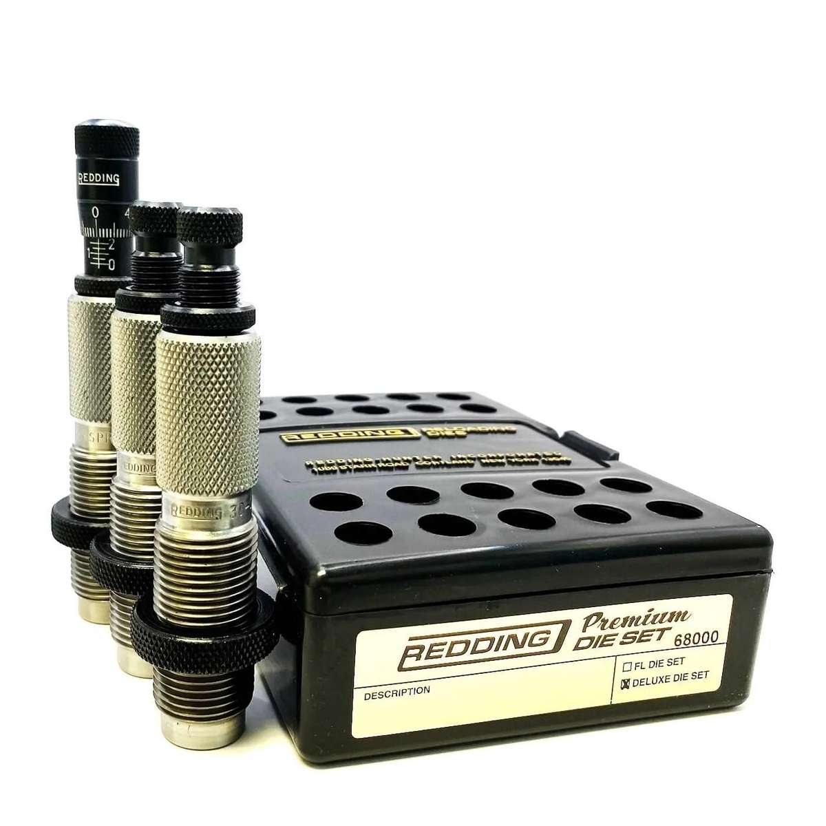 Redding 33 Nosler Premium Series Deluxe 3-Die Set