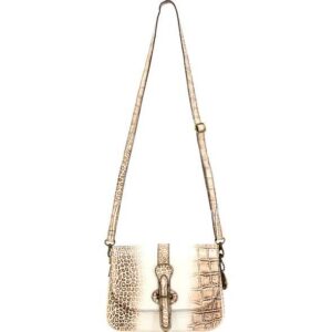 Smith & Wesson Croc Crossbody Concealed Carry Purse Beige