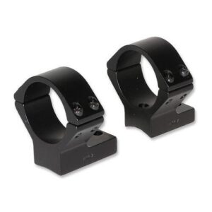 Talley Lightweight Alloy Scope Mounts - Black Anodized - 30mm - Low Weatherby Accumark-Magnum & Mark V (9 LUG)