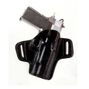 Tagua Gunleather Open Top Belt Holster for Colt Gov't 1911 5" Black Right Hand