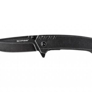 Sarge Knives Stone - Stonewash Frame Lock Folder