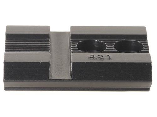 Weaver Standard Top Mount Aluminum Scope Base - Matte - #421M - Remington 7 W/4 Hole