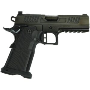 Alpha Foxtrot AF1911 Romulus Polish DLC Finished Handgun 9mm Luger 17 & 20rd Magazines 4.25" Bull Barrel RMSc Cut