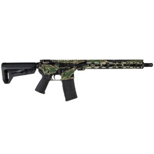 Shark Coast Tactical "Tiger Stripe" Rifle 5.56mm 30rd Magazine 16" Barrel 15" M-LOK Handguard