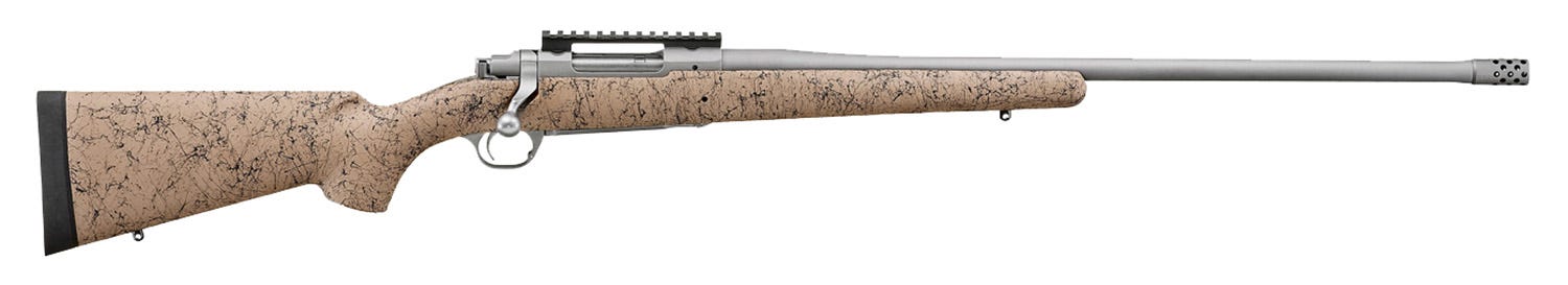 RUGER HAWKEYE FTW HUNTER 375 RUGER 22" STS THRD BBL, 3RD CAP.