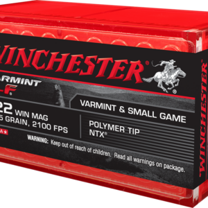 WINCHESTER VRMNTLF 22WM 25GR POLY TIP 50RD