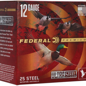 FEDERAL 12GA 3 1/2" 1 1/2OZ 2 & 4 1500 FPS "ULTRASTEEL" 25 RD/BX 10 BX/CS