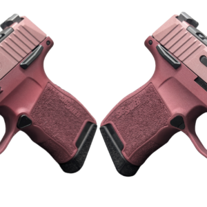 SIG SAUER P365 CRANBERRY BLUSH TWO TONE 9MM PSTL 3.10" BLK O.R. 2-10RD MAGS MANUAL SAFETY