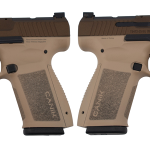 CANIK METE SF 9MM PORTED BARREL TWO TONE TAN PSTL 4.19 BRL 1-15RD MAG