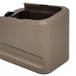 WARNE GLOCK 17/22 MAG EXT +5/+4 FDE